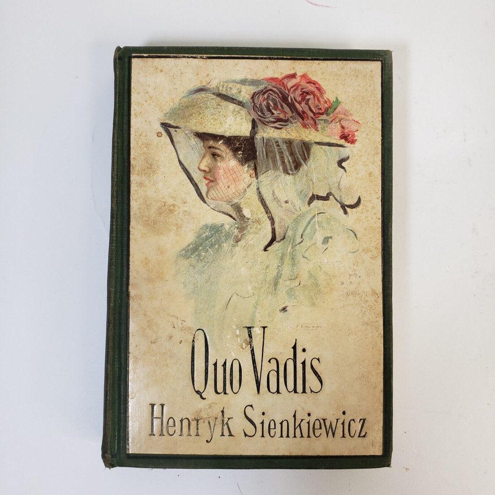 1897 Quo Vadis Henryk Sienkiewicz Hardcover Hurst & Co.